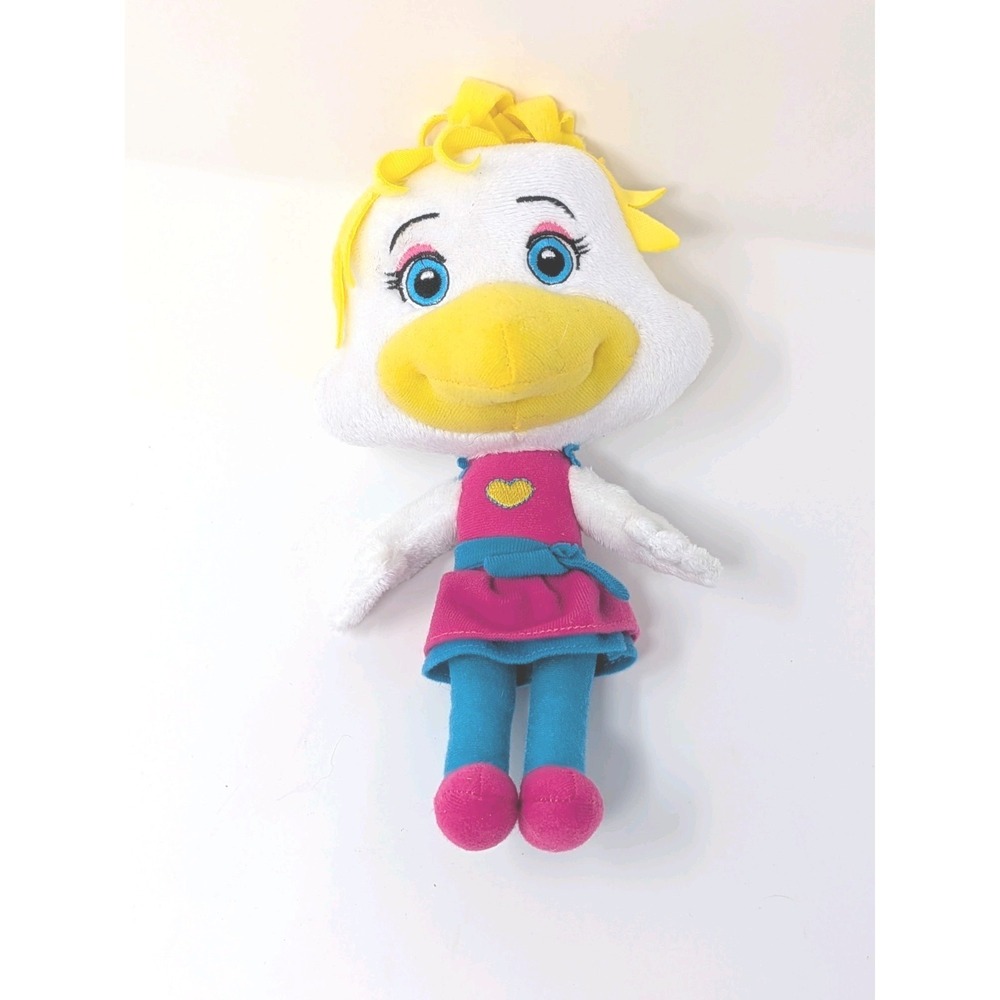 Chuck E Cheese Helen Henny Plush Chicken Duck Stuffed Animal Toy Approx 10"